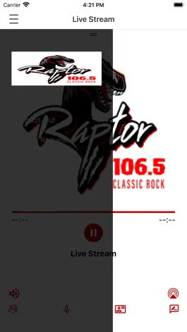 Game screenshot THE RAPTOR 106.5 apk