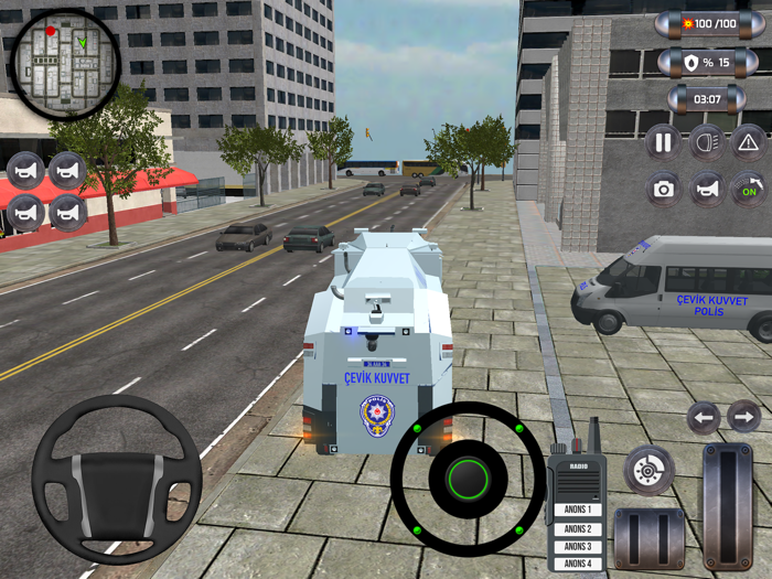 Toma Çevik Kuvvet Polis