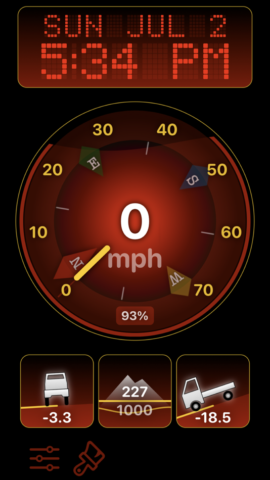 #3. GmSpeedPlus (iOS) 由: George Mizzi