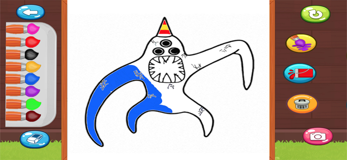 Garten Monster Banban Coloring