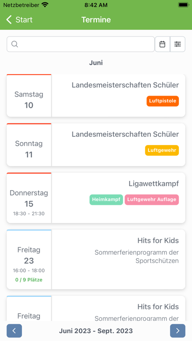 Sportschützen Hiltrup von 1987 Screenshot