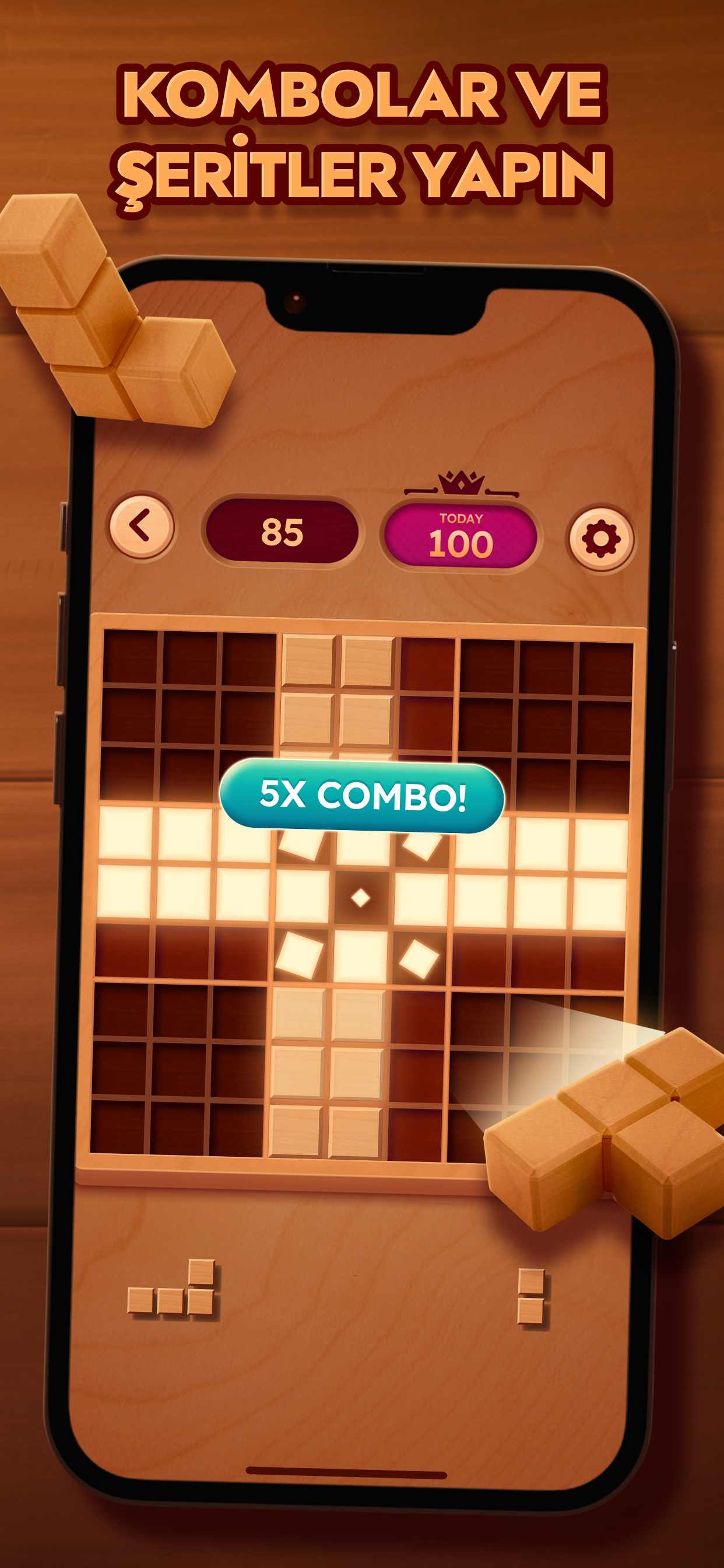 Puzzle Blocks - Wood Game