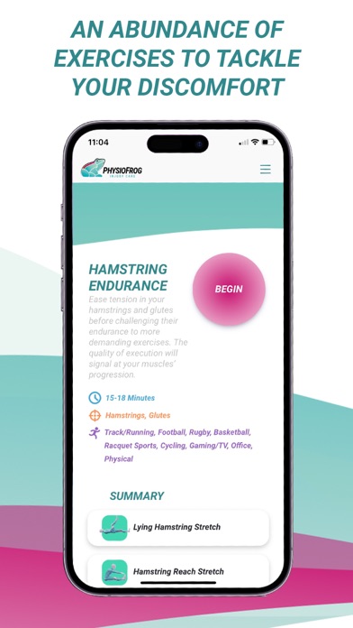 PhysioFrog: Injury Care, Sport Screenshot