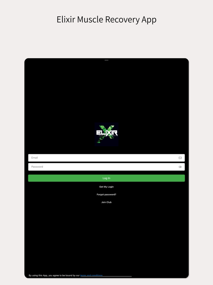 Elixir Muscle Recovery Member