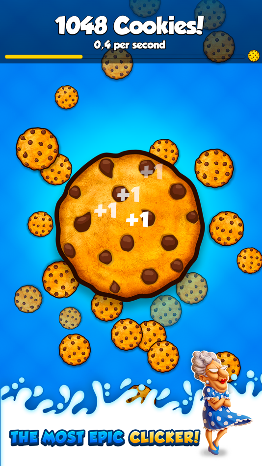 #2. Cookie Clickers (iOS) 来自: Tiny Games
