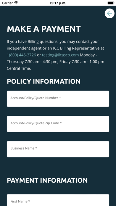 ICC2Go Screenshot