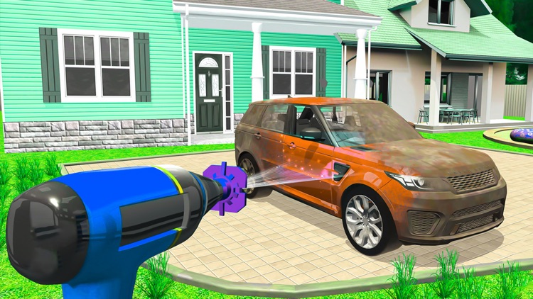 Power Wash Simulator Car Games screenshot-4