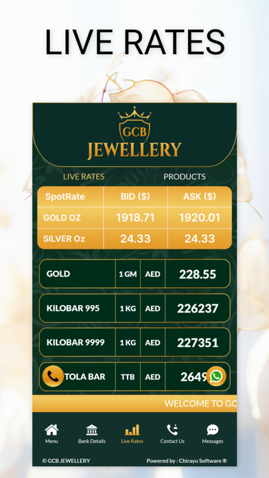 GCB JEWELLERY Screenshot