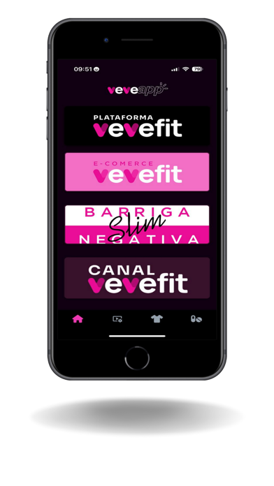 Veve Fit App Screenshot