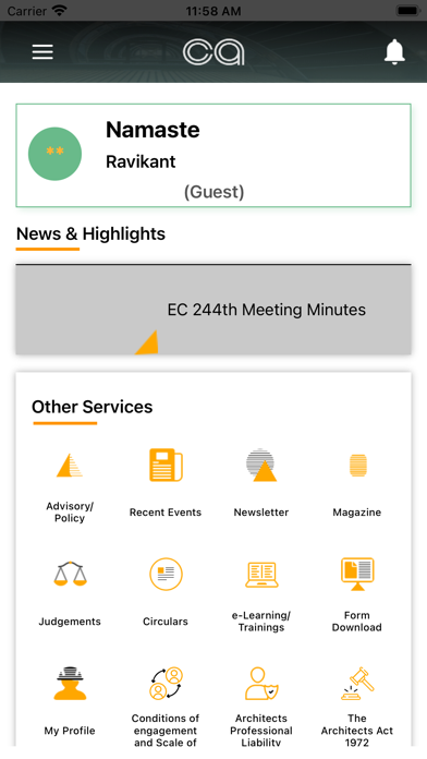Screenshot 2 of Council Of Architecture App