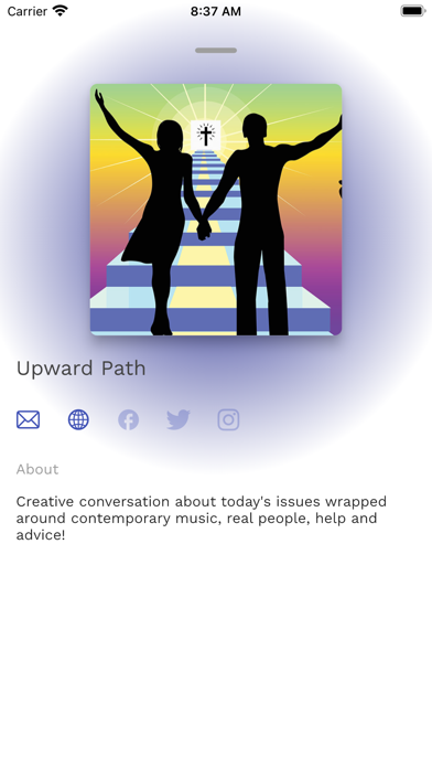 Upward Path Radio Screenshot