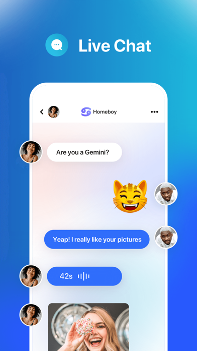 StarChat - Live Chat & Match Screenshot