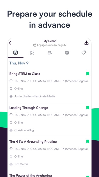 Engage Online by Kognity Screenshot