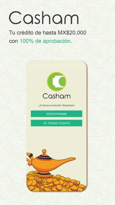 Casham: Crédito personal Screenshot