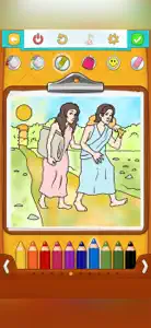 Bible Coloring Book ! screenshot #4 for iPhone