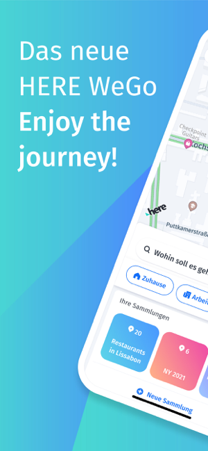 ‎HERE WeGo Karten & Navigation Screenshot