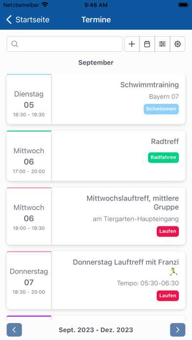 Team Klinikum Nürnberg e.V. Screenshot