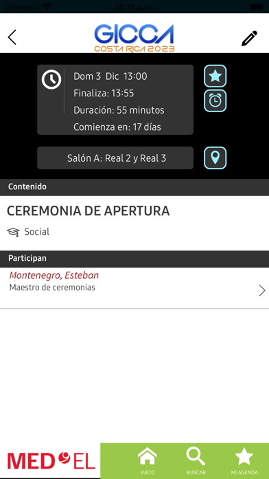 X GICCA 2023 Screenshot