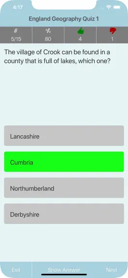 Game screenshot England Geography Quiz hack