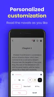 alphanovel - novels & stories iphone screenshot 4