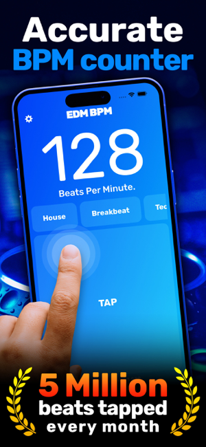 ‎EDM BPM: Get Beats per Minute Capture d'écran