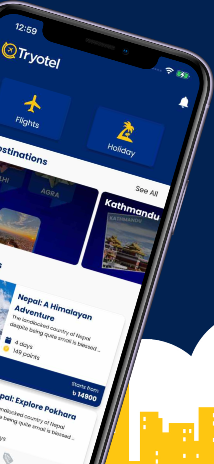 Tryotel Book Flights