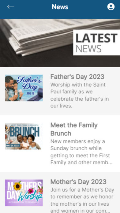 Saint Paul A.M.E. Church Screenshot