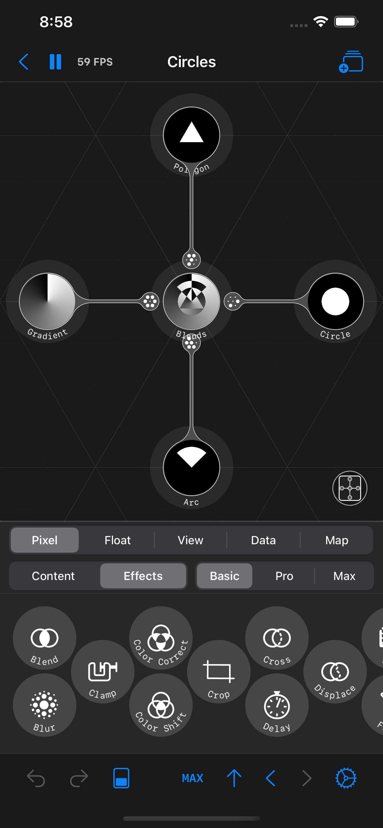 Circles - Node Editor