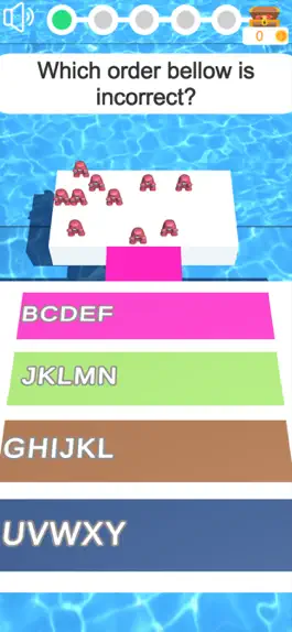 Game screenshot Alphabet Quiz : 3D Fall mod apk
