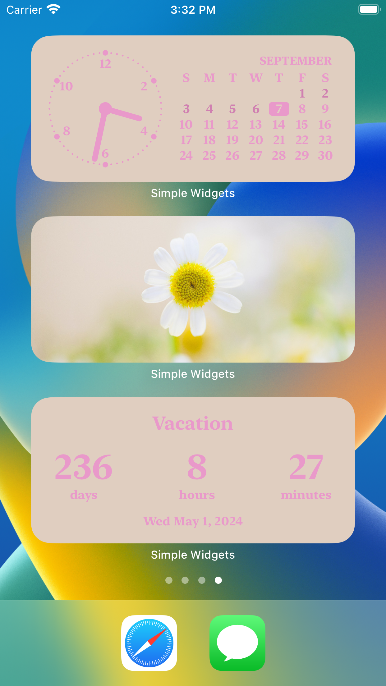 Simple Widgets • Photo