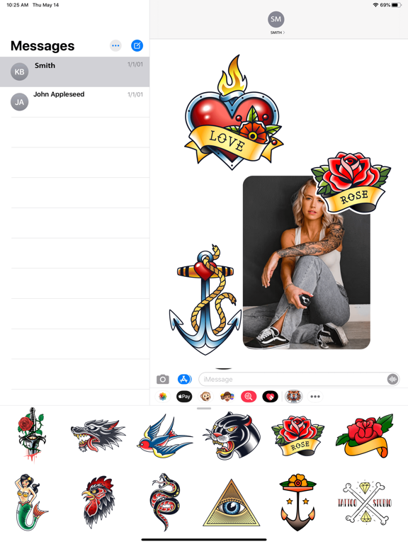 Screenshot #3 for Tattoo Art Sticker