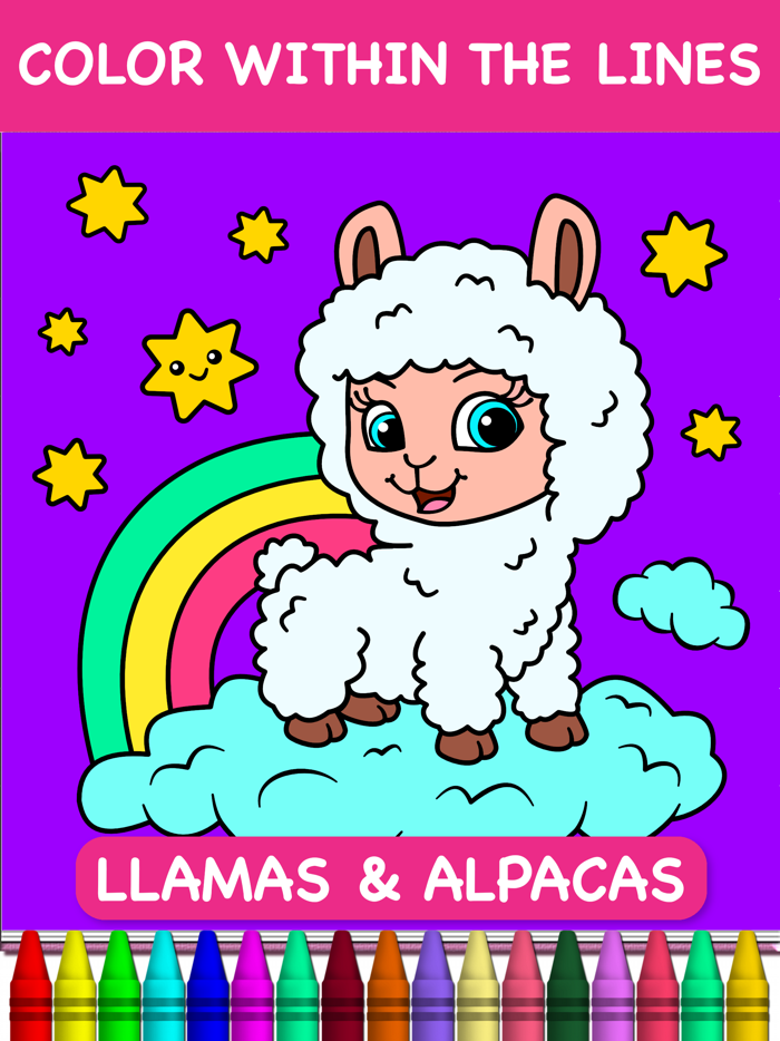 Animal Coloring Book Baby Pets