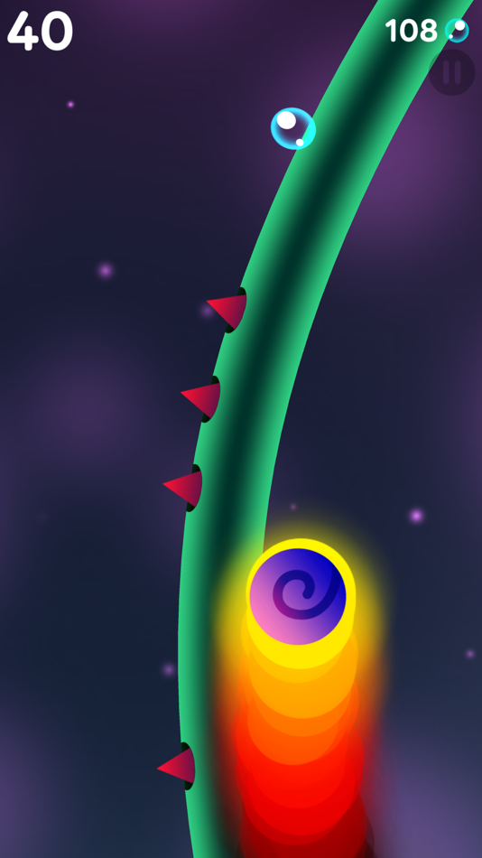 #3. Snail Endless Run (iOS) 由: 一力 郭