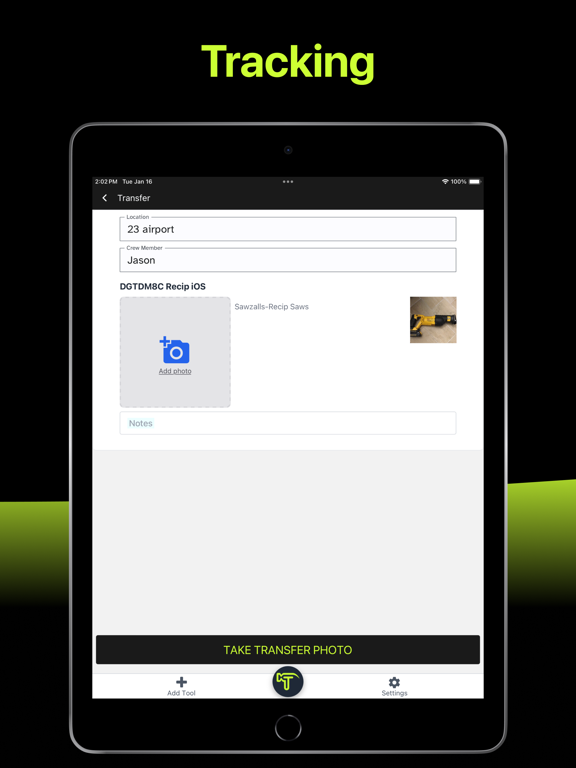 TOOLTRIBE PRO iPad screenshot 3 - Productivity app