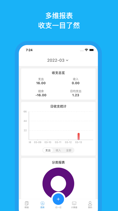 记账本-摩登记账简单无广告的存钱记账软件のおすすめ画像2