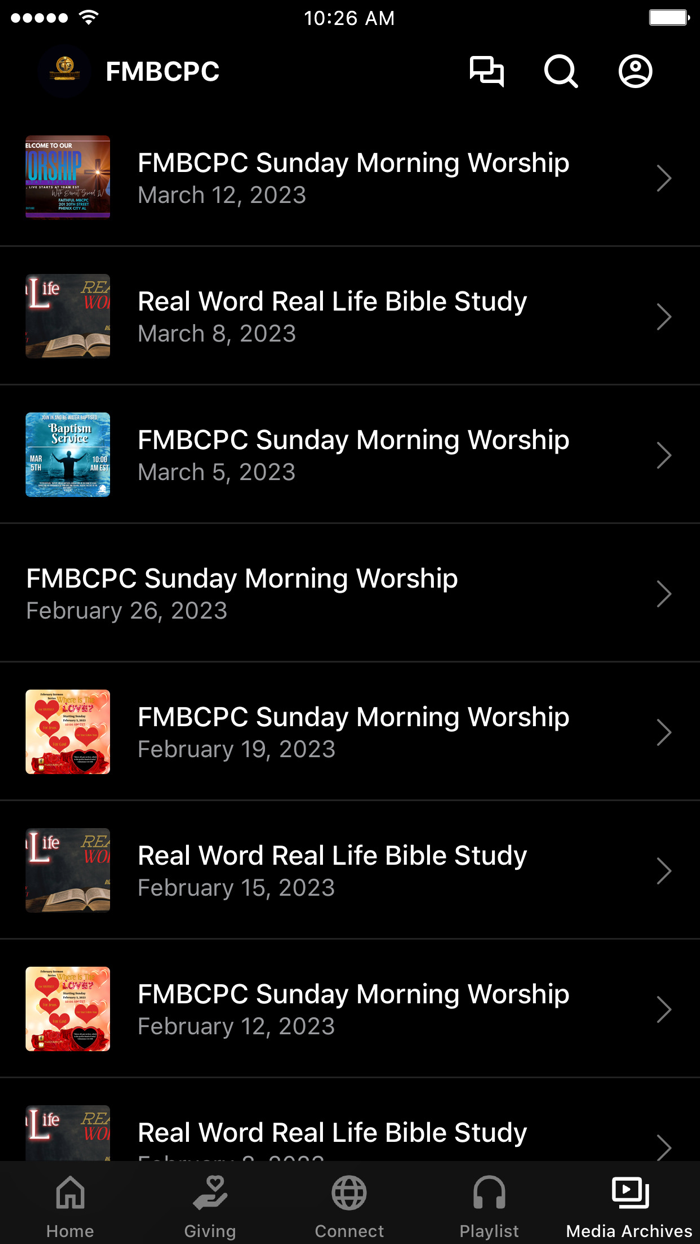 Faithful MBCPC