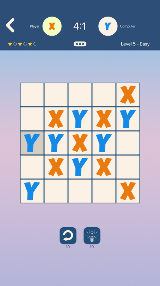 #3. TacTicX - Tic Tac Toe (iOS) 由: Peter Weiss