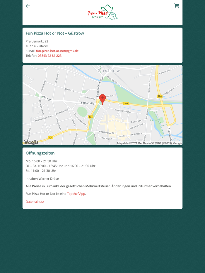 Fun Pizza Hot or Not Güstrow