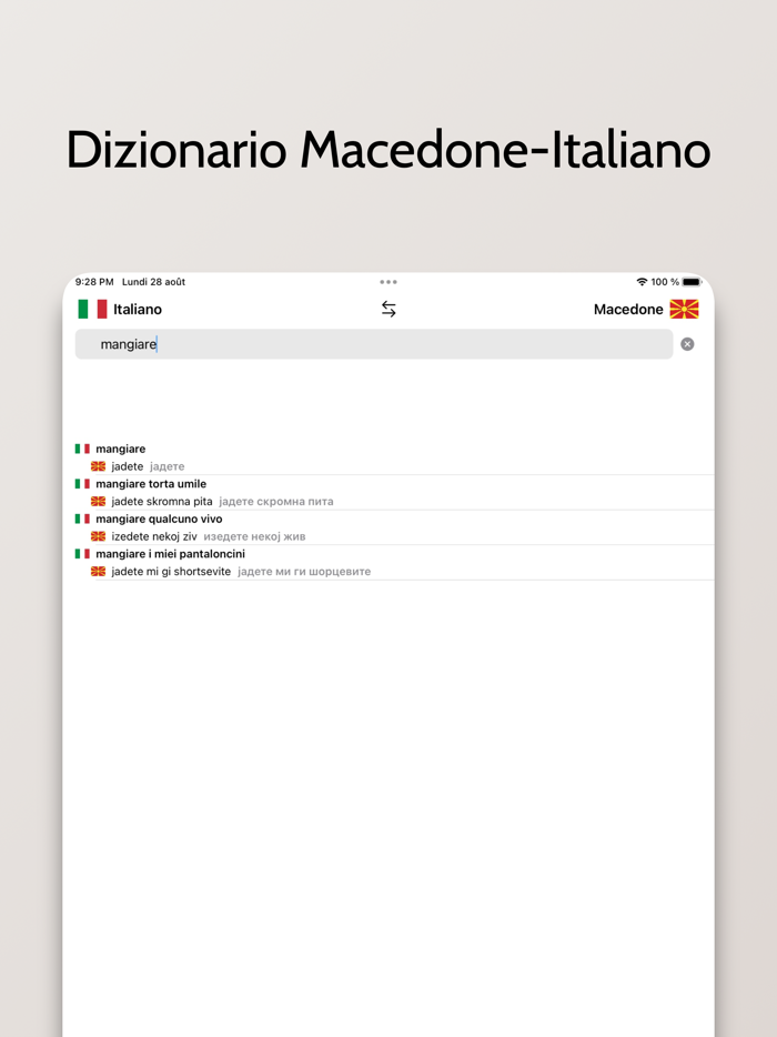 Dizionario Macedone-Italiano