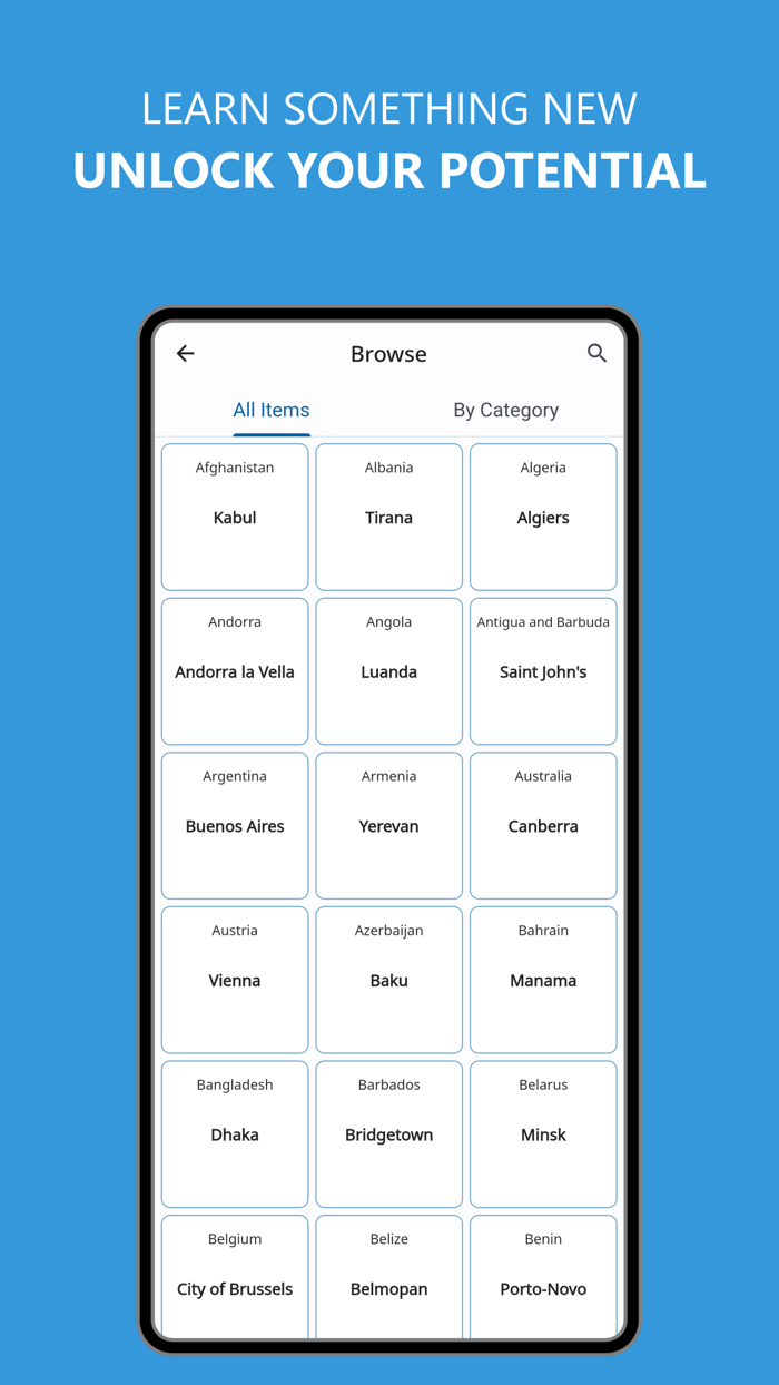 Learn Capital Cities