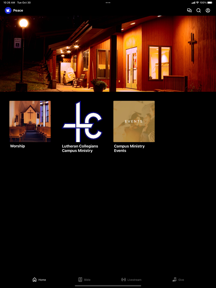 Peace Lutheran Houghton