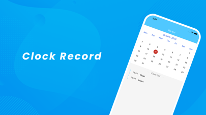 Screenshot #3 pour Clocking Habit