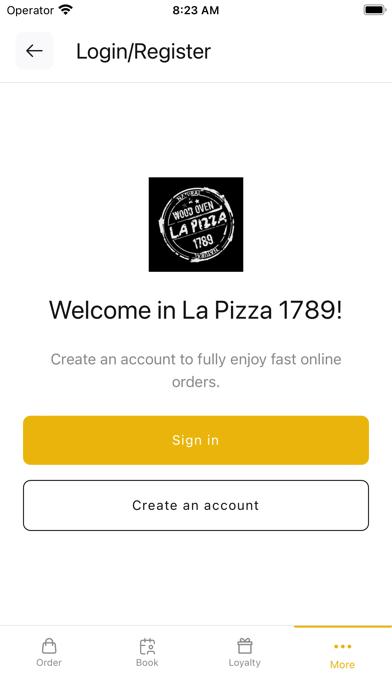 La Pizza 1789 Screenshot