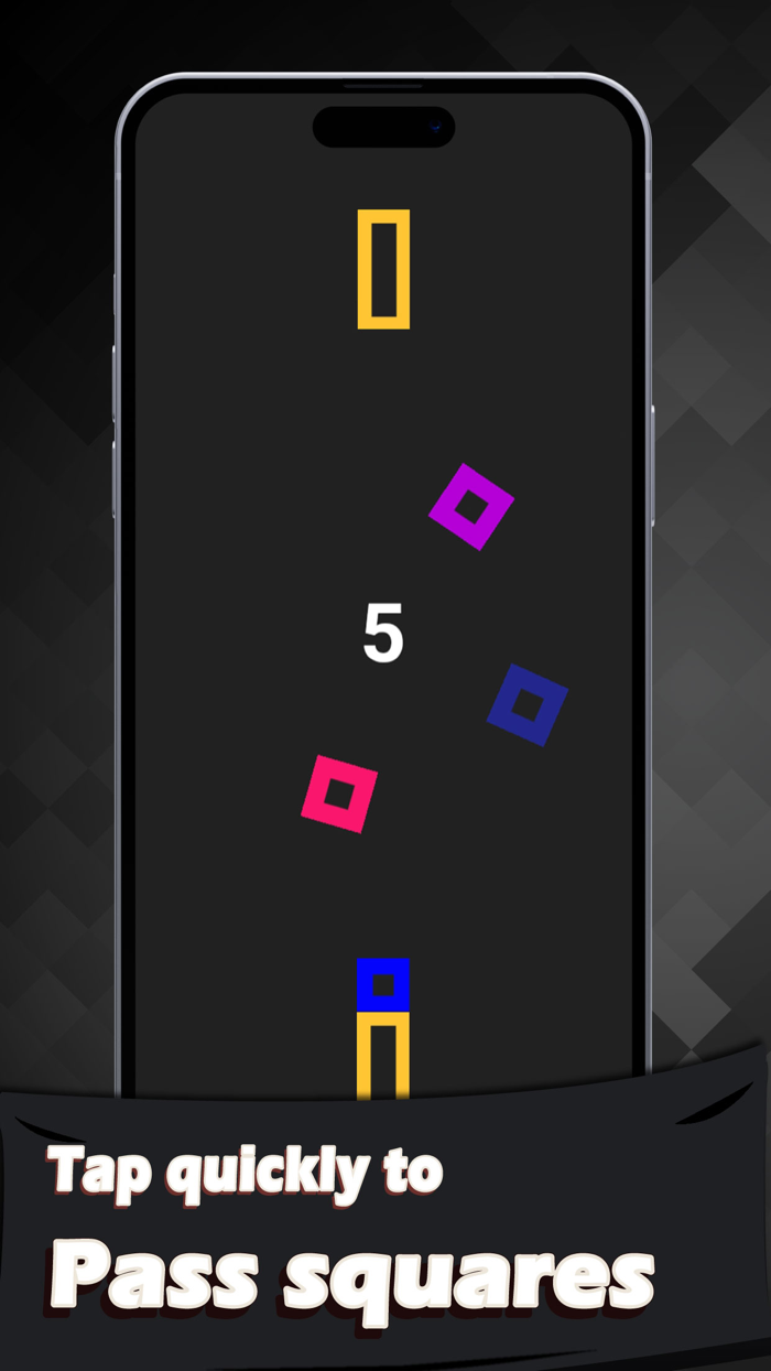 Getly - Falling Squares