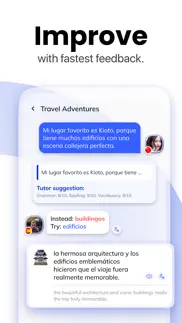 ai foreign language tutor iphone screenshot 4