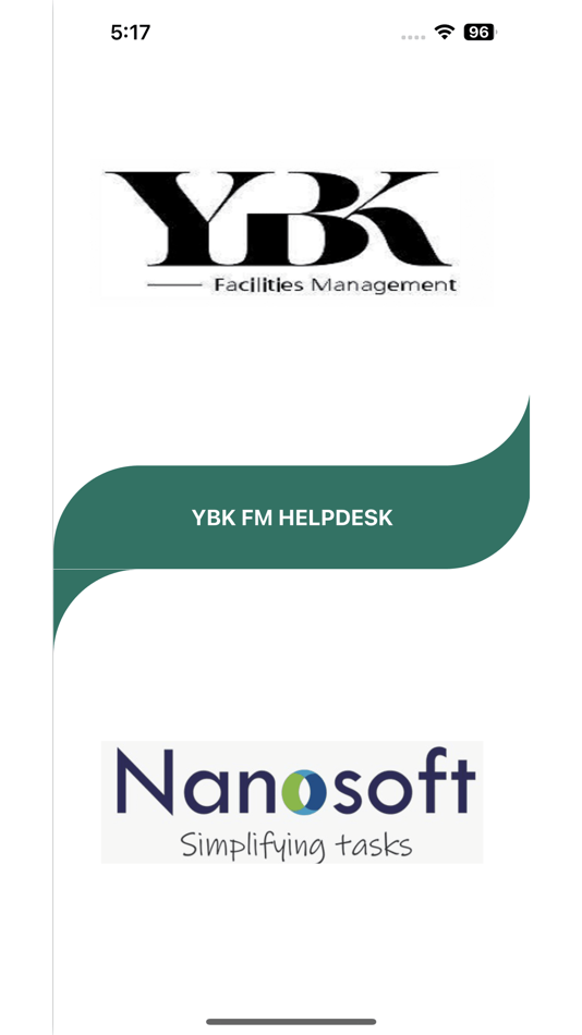 #1. YBK FM HELPDESK (iOS) Ved: Nanosoft Engineers India Private Limited