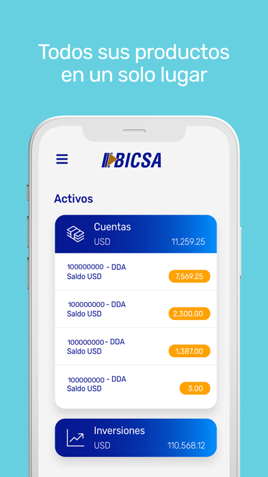 Bicsa Banca Móvil Screenshot