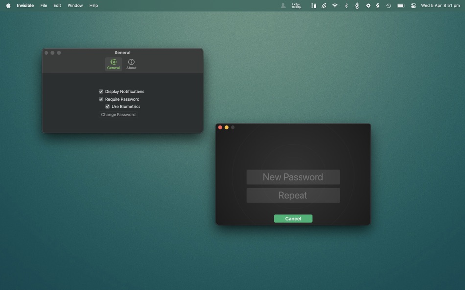 #4. Invisible (macOS) 来自: SweetP Productions, Inc.
