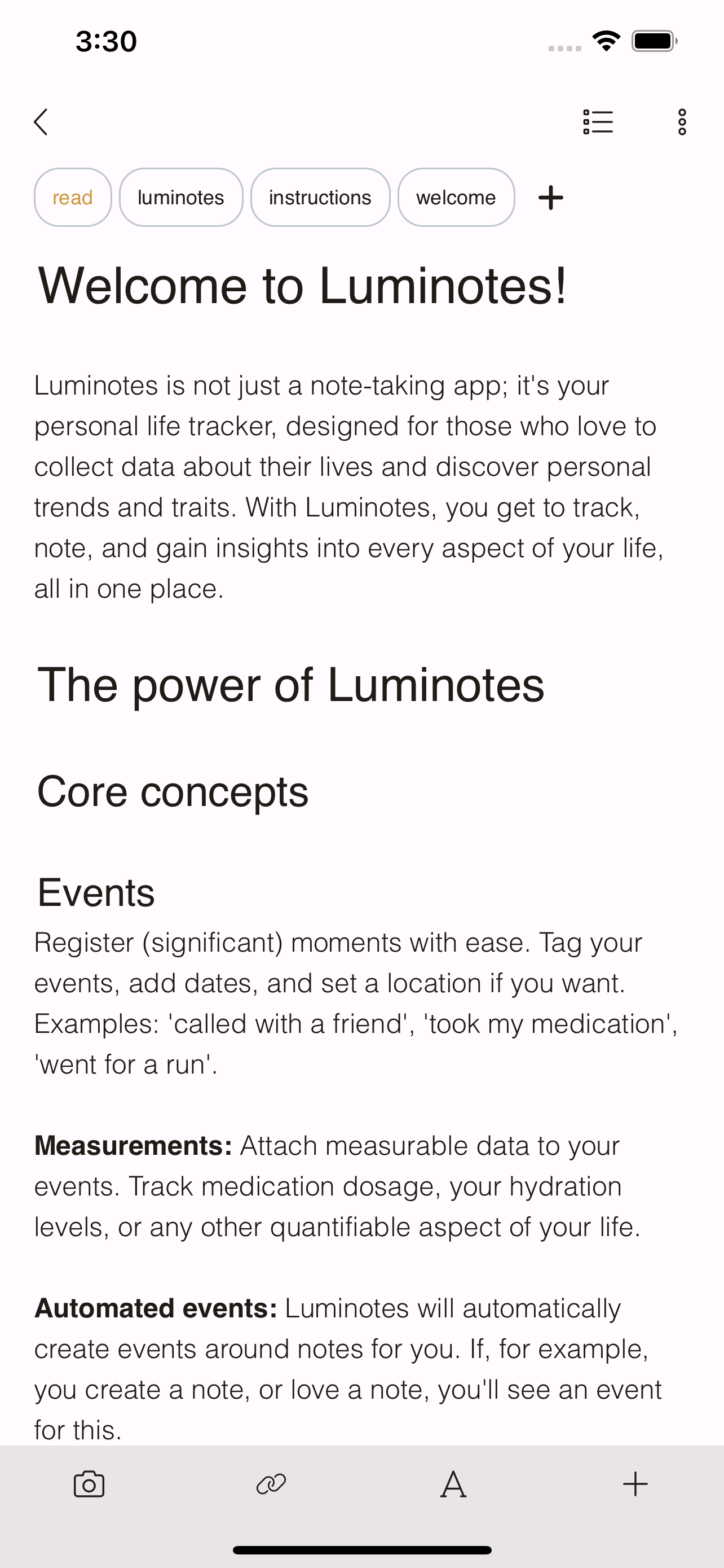 Luminotes