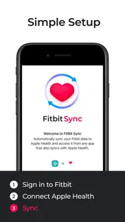 fitbit to apple health sync · iphone screenshot 4